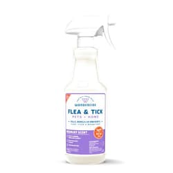 Wondercide - Flea, Tick & Mosquito Spray for Dogs, Cats, and Home - Killer, Control, Prevention, Treatment - with Natural Essential Oils - Pet and Family Safe - Rosemary 16 oz