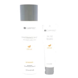 CariFree Maintenance & Prevention Kit, Citrus Flavored | Anti-Cavity Fluoride Toothpaste & Mouthwash Freshens Breath and Moistens Mouth | Dentist Recommended for Oral Care (2 Piece Set)
