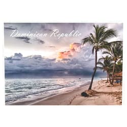 ORI BOY Dominican Republic, Caribbean, Beach, Ocean, 2 inch x 3 inch Refrigerator Fridge Magnet, Travel Gift