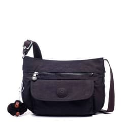 Kipling Women's Syro Crossbody, Organize Accessories, Surprisingly Spacious, Adjustable Strap, Nylon Bag, Scarlet