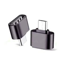 Abrity USB C to USB [2-Pack],Adapters for USB,USB C Charger Plug,USB Plug,USB C to USB A,Type C Plug Adaptor for OTG,Laptop,SD Card Reader,Headphones,Socket Wall Power Port,Apple iPhone Samsung Charger Cable