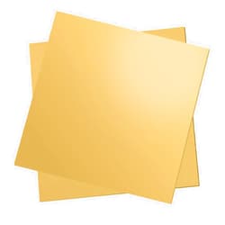 Iteshuai 2 Pcs Brass Sheet, 6