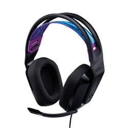 Logitech G335 Wired Gaming Headset, with Flip to Mute Microphone, 3.5mm Audio Jack, Memory Foam Earpads, Lightweight - Black