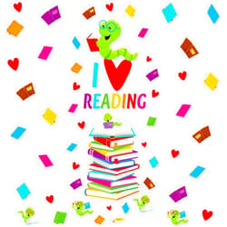 Dunzoom Reading Door Decorations Caterpillar Bulletin Board Decoration Set Reading Classroom Decors Caterpillar Door Posters Kit Paper Cutouts for Back to School Library Office Reading Party Decors