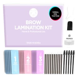 CLIONE PRIME At Home Brow Lamination Kit - DIY Eyebrow Lamination Kit Professional Eye Brow Perm Kit Instant DIY Eyebrow Lift Kit for Fuller Thicker Brows Lasts For Upto 8 Weeks