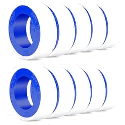 DOPKUSS Plumbers PTFE Pipe Sealant Tape Flex Seal Tape Waterproof (1/2 by 520 Inches 10 Rolls)