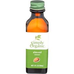 Simply Organic Almond Extract, Certified Organic | 2 oz | Pack of 1
