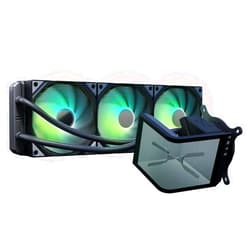 TRYX Panorama SE 360 ARGB 360mm AIO Rotatable 6.5'' AMOLED Curved Screen 3D Anamorphic Effect Customizable AIO Cooler 360mm Asetek Adela 280w TDP ARGB Fan Intel LGA 1851/1700/1200/115X AMD AM5/AM4