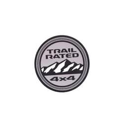 Jeep Trail Rated Logo Vinyl Sticker (4X4
