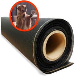 Metro Screenworks Super Screen 20/20 No-See-Um Screen - (60 in x 50 ft) - Weather & Pet Proof Screen - Porch & Patio Screen - Durable Pet Screen Mesh Roll - Window Screen Replacement Bug Mesh - Dog & Cat Proof Screen
