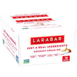 LÄRABAR Larabar Coconut Cream Pie, Gluten Free Vegan Fruit & Nut Bar, 16 Ct