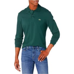 Lacoste Men's Classic Long Sleeve Pique Polo Shirt