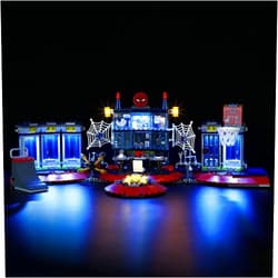 GEAMENT LED Light Kit Compatible with Lego Attack on The Spider Lair - Lighting Set for Spider-Man 76175 Building Model (Model Set Not Included)