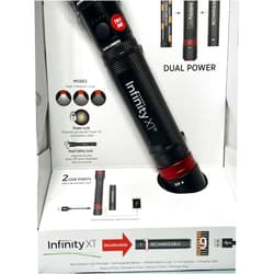 Infinity X1 Dual Power Rechargeable Flashlight 5000 Lumens