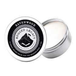 Rugged Legacy Grooming Supply Company Rugged Legacy - Beard Balm, The Ravenwood 2oz Beard Balm for Men, Scented Beard Balm with Mahogany, Bourbon, and Vanilla, Beard Styling Balm Made with Natural Oils that Enrich Your Entire Beard