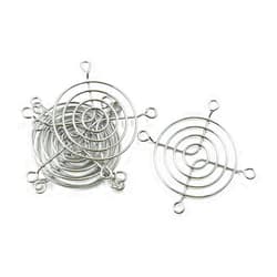 Hxchen 5Pcs 60x60mm Fan Protective Cover 3D Printer Accessories PC Case Laptop Cooling Fan Safety Metal Grill Protector