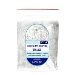 Generic 4 Pounds Chopped Fiberglass Strands 1/4