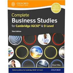By Brian Titley (Author), Catherine Dolan (Author) Format: Kindle Edition Complete Business Studies for Cambridge IGCSE® and O Level