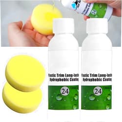 Linnavarv Car Restoring Spray, Multi-purpose Foam Cleaner, Car Magic Foam Cleaner All Purpose, Powerful Decontamination Multifunctional Foam Cleaner for Car, Kitchen (100ML, 2Pcs)