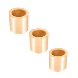 Othmro Bearing Sleeve 20mm Bore x 28mm OD x 25mm Length Self-Lubricating Sintered Bronze Bushings 3PCS