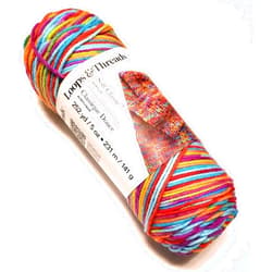 Loops & Threads Soft Classic Multi Ombre Yarn by Loops & Threads - 252 Yards - Fiesta