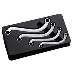 KTC KYOTO TOOL (KTC) Nepros S-Shaped Wrench Set, Set of 4 NTM1204