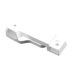 Prime-Line F 2666 Sash Lock, 3/8 In. Latch Projection, Fits Vinyl and Aluminum Sliding Windows, Vinyl Composite Material, White, Smooth Finish, (Single Pack)