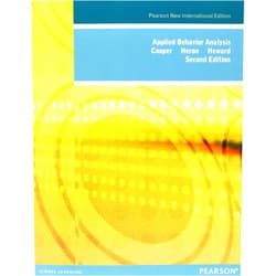 COOPER Applied Behavior Analysis: Pearson New International Edition