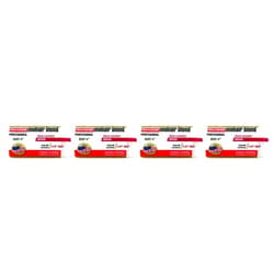 Wooster Brush R207-4 Mohair Blend Roller Cover 1/4-Inch Nap, 4-Inch 4 Pack