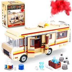 OrbBlaster Rvs for Break Bad Building Set, Upgraded Creative Rvs Building Bricks Merchandise, Camper Van Building Set Toy for Boys Age 8-12