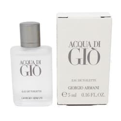Armani beauty GIORGIO ARMANI GIO Eau De Toilette EDT for Men MINI Splash 5 ml / 0.16 Fl - 9457