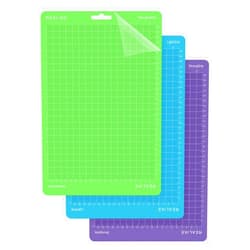 REALIKE 8.5”x12” Cutting Mat for Cricut Joy Xtra (StandardGrip, LightGrip, StrongGrip 3 Mats), Variety Adhesive Cutting mats for Cricut Joy Xtra Accessories