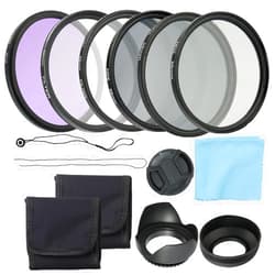 Docooler Professional Camera UV CPL FLD Lens Filter Kit and Altura Photo ND Neutral Density Filter Set Photography Accessories 58 mm