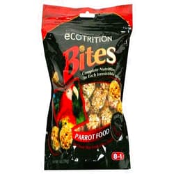 Eight In One (8 In 1) 8 In 1 Ecotrition Parrot Bites (Pouch), 14-Ounce