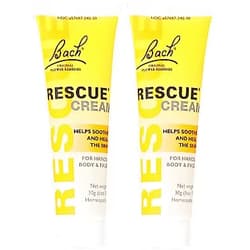 Bach Flower Essences Rescue Remedy Cream, 30 Gram, 2 Count