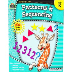 Teacher Created Resources,Ina Massler Levin,Eric Mifliaccio,Sarah Smith,Kristine Smith Ready-Set-Learn: Patterns & Sequencing Grd K