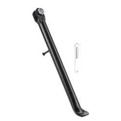 Keenso Motorcycle Kick Stand, Steel Alloy Motorbike Foot Side Support Stand Dirt Bike Side Kickstand 12in Kick Stand with Spring for SDG SSR Dirt Bike, Pitbike