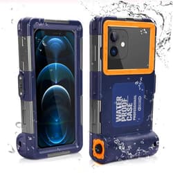 UrbanX Professional [15m/50ft] Swimming Diving Surfing Snorkeling Photo Video Waterproof Protective UnderWater Case for Xiaomi Redmi K20 Pro Premium And all Phones Up to 6.9 Inch LCD with Lanyard