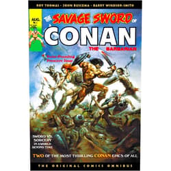Roy Thomas,Barry Windsor-Smith,John Buscema The Savage Sword of Conan: The Original Comics Omnibus Vol.1 (SAVAGE SWORD OF CONAN OMNIBUS)