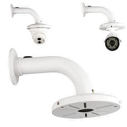 Compcctv Security Camera Mount Bracket, Dome Camera Mount Universal Camera Wall Mounting Bracket for CCTV Security Camera/IP Camera