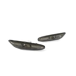 REVi MotorWerks Euro Style Smoked Side Marker Lights by DEPO for 2004-2009 BMW 5 Series E60 4 Door / E61 5 Door
