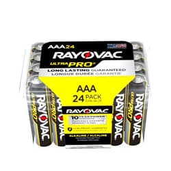 Rayovac Ultra Pro Alkaline Batteries AAA 24/Pack