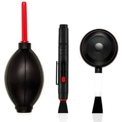 Patelai Camera Cleaning Kit with Camera Cleaning Pen Brush, Air Blaster Blower and Lens Brush Blower Brush Dust Cleaner for Lens, Camera, SLR, Telescope, Magnifying Glass, Phone