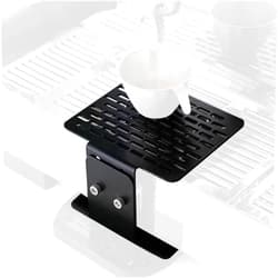 watchget Coffee Weighing Rack Espresso Machine Electronic Scale Weighing Stand Stainless Steel Coffee Scale Rack Stem Waterproof Scale Rod Protection Rack Black