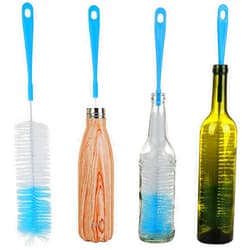 ALINK 17in Extra Long Bottle Cleaning Brush Cleaner for Washing Narrow Neck Beer/Wine/Thermos, Brewing Bottles, Hummingbird Feeder
