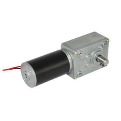 TSINY Small High Torque 12 Volt Reversible 40 RPM DC Worm Gear Motor for BBQ Drive Replacement
