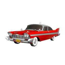 Hallmark Keepsake Christmas Ornament 2024, The Car's the Star Christine 1958 Plymouth Fury, Metal, Movie Gifts