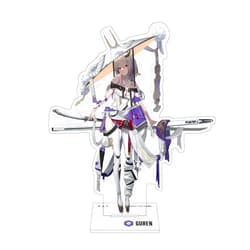 Algernon Product NIKKE Acrylic Stand, Guren, Approx. W 1.7 - 4.1 x H 4.7 inches (43 - 106 x 120 mm), Acrylic