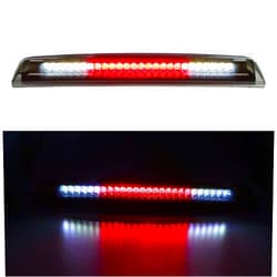 Bomusou LED 3rd Brake Light Rear Tail Light Cargo Lamp High Mount Brake Light Fit for Nissan Titan (2004-2015) for Nissan Frontier (2005-2016) for 26590-EA800 (Chrome Housing Smoke Lens)