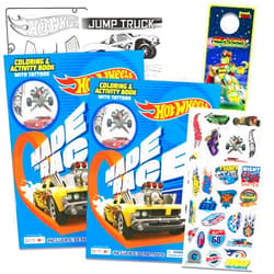 Bendon Hot Wheels Tattoos Party Favors for Kids - Hot Wheels Temporary Tattoos for Kids Bundle Includes 50+ Hot Wheels Temporary Tattoos for Kids, Boys Plus Door Hanger | Hot Wheels Party Supplies